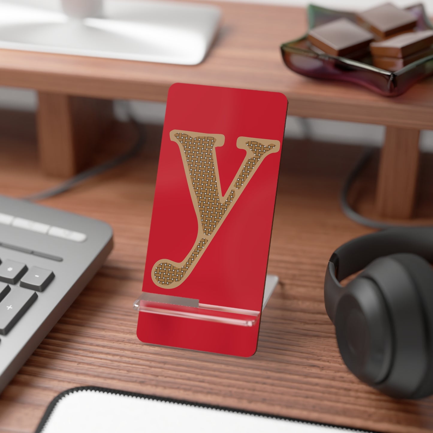 Stylish Phone Stand - Modern Mobile Display Holder, Desk Accessory, Unique Gift for Tech Lovers, Home Office Decor, Personalized Cell [...]