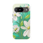 Floral Phone Case, Tough Cases, Flower Design, Nature Inspired, Eco-Friendly Cover, Unique Gift for Her, Spring Accessories