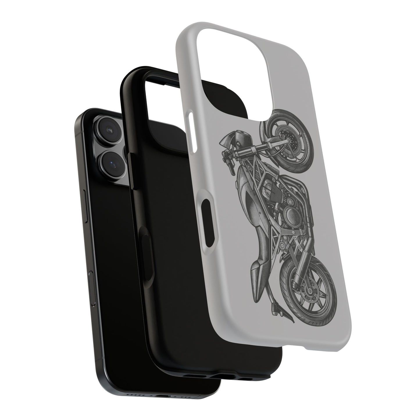 Motorcycle Phone Case - Tough Cases - Biker Gift, Motorcycle Lover, Custom Phone Cover, Unique Biker Accessory