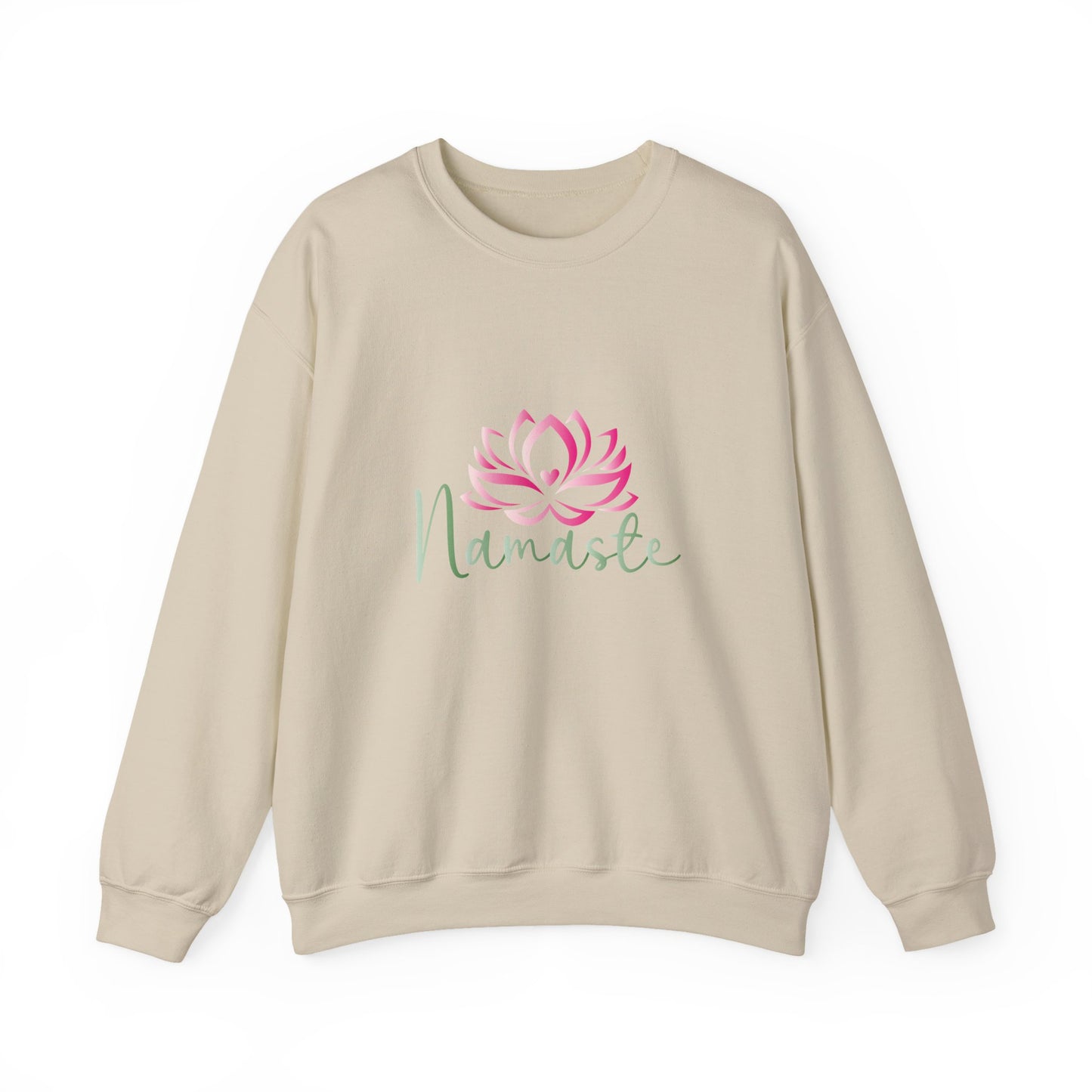 Namaste Lotus Sweatshirt — Cozy Yoga Crewneck for Meditation & Mindfulness