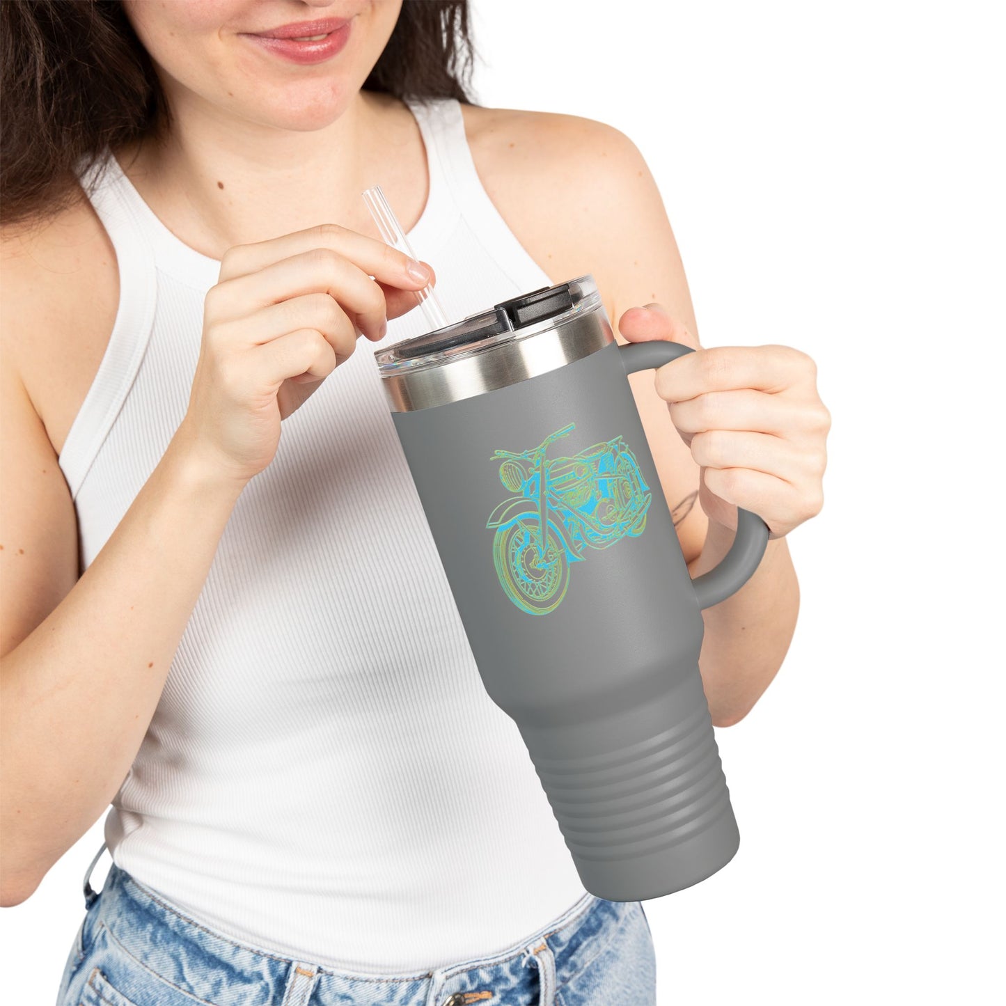 Insulated Travel Mug, 40oz