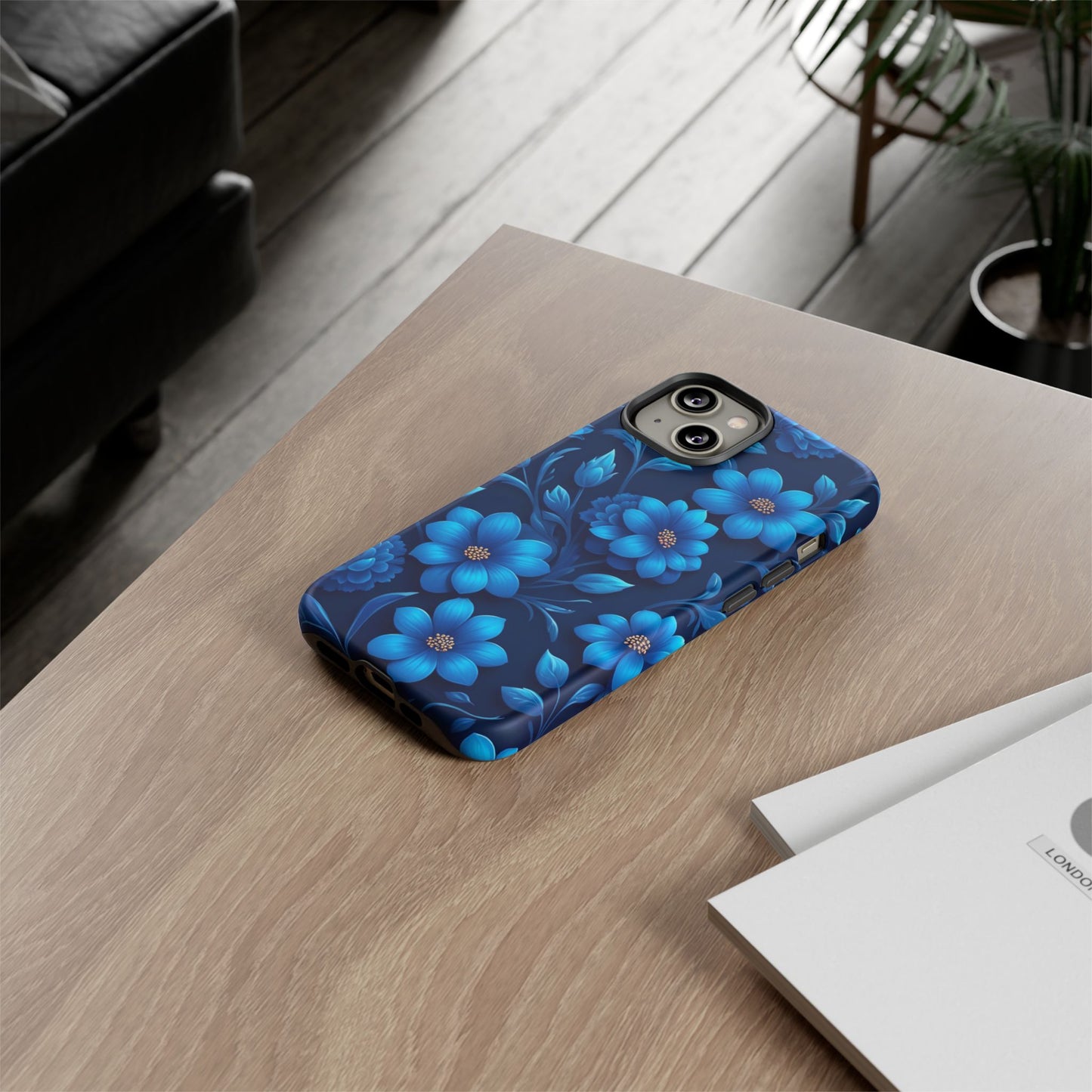 Tough Cases: Floral iPhone Case, Vibrant Phone Cover, Flower Patterned Case, Protective Floral Design, Spring Gift Idea