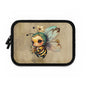Cute Bee Laptop Sleeve, Laptop Case for Students, Creative Gadget Cover, Unique Gift for Nature Lovers, Floral Tech Accessory