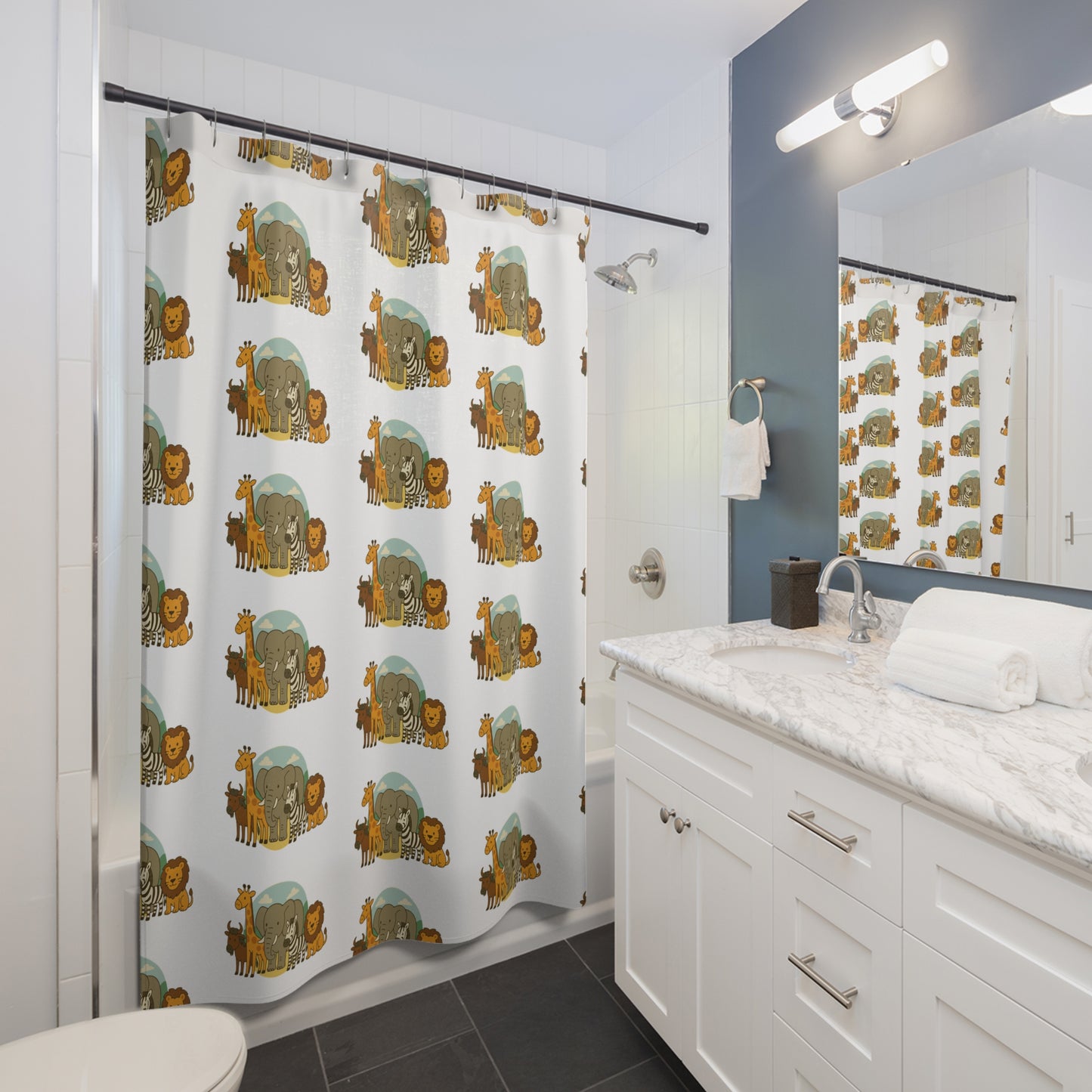 Shower Curtains lions