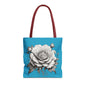 Elegant Floral Tote Bag with Roses, Chic Reusable Grocery Bag, Perfect Gift for Her, Stylish Handbag, Everyday Essentials