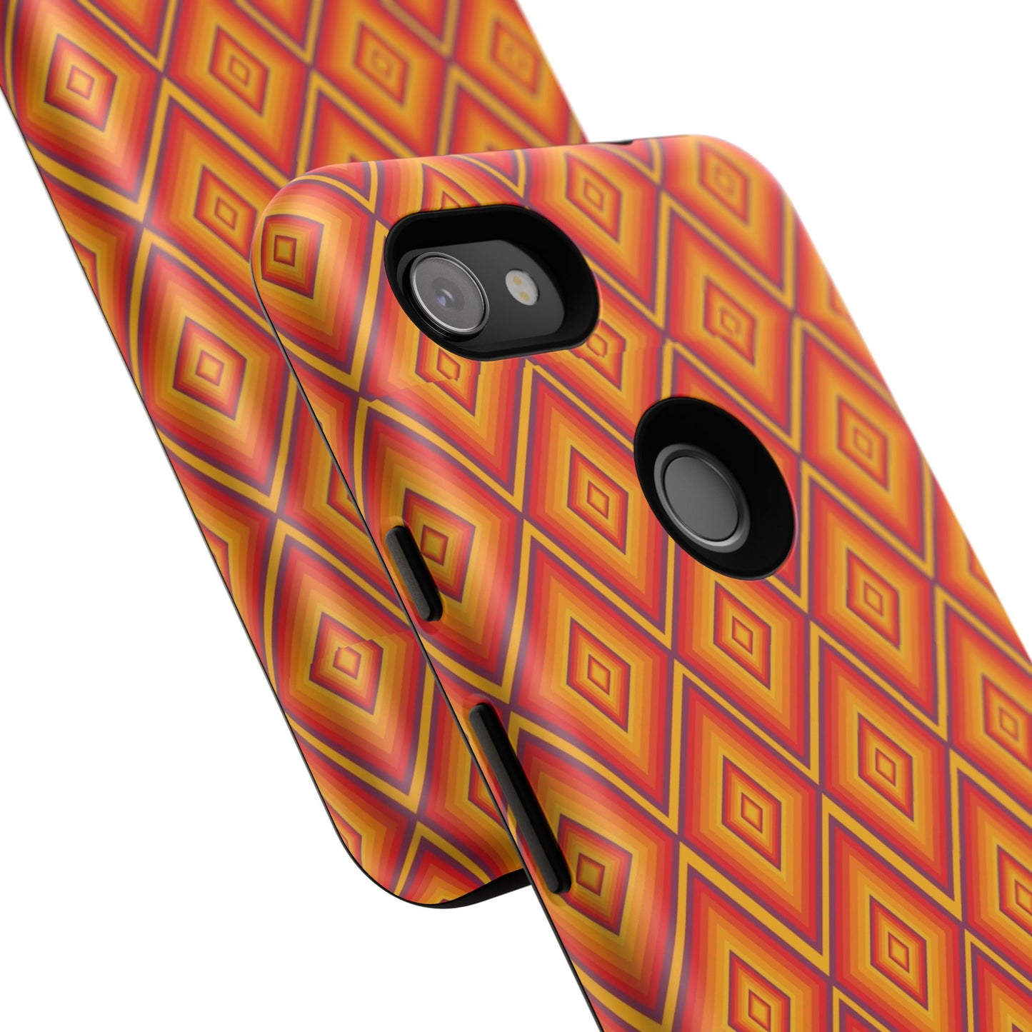 Geometric Phone Case, Tough Cases for Protection, Stylish Smartphone Cover, Vibrant Patterned Phone Accessory, Unique Gift Idea, [...]