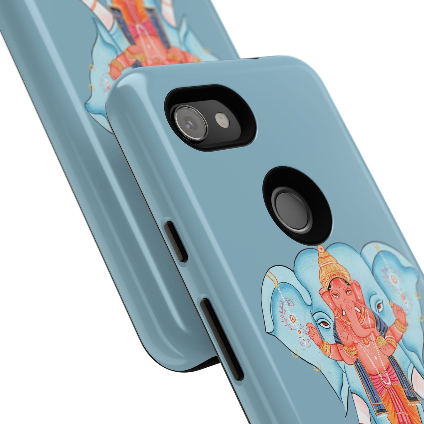 Tough Cases: Ganesh-Inspired Phone Case, Bohemian Phone Cover, Hindu Art Accessory, Festival Gift, Protective Phone Shell