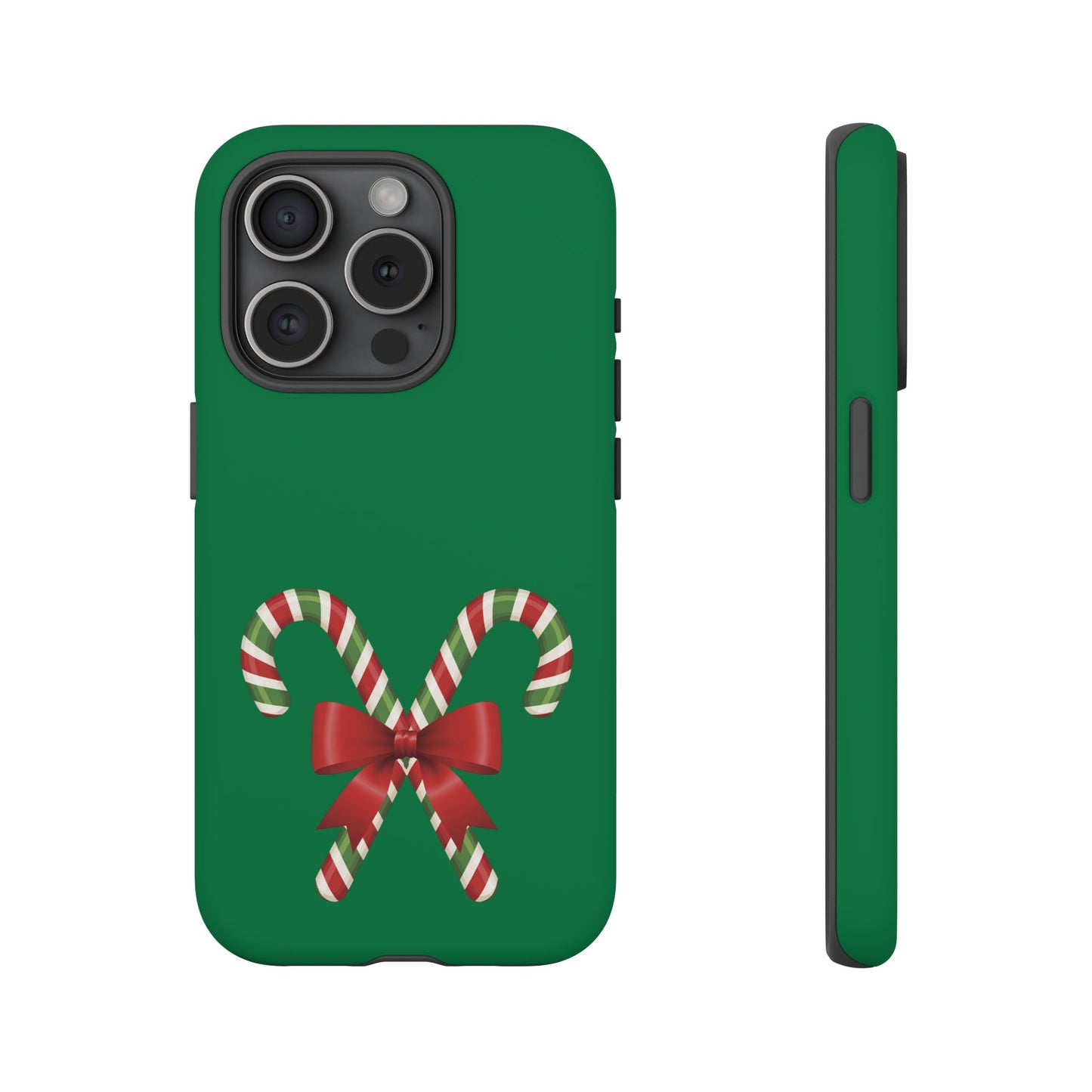 Candy Cane Phone Case: Holiday Spirit, Festive Gift, Cute Accessories, Christmas Decor, Seasonal Style