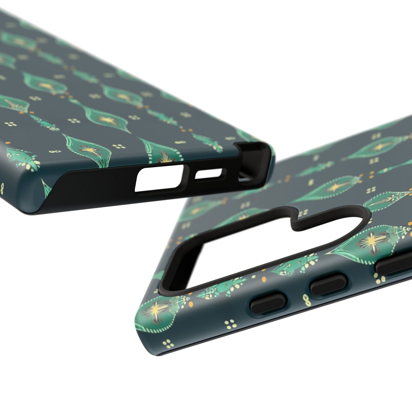 Emerald Boho Teardrop Phone Case