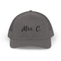 Mrs. C. Snapback Trucker Cap for Newlyweds, Wedding Gift, Bride Hat, Personalized Cap, Casual Style Accessories