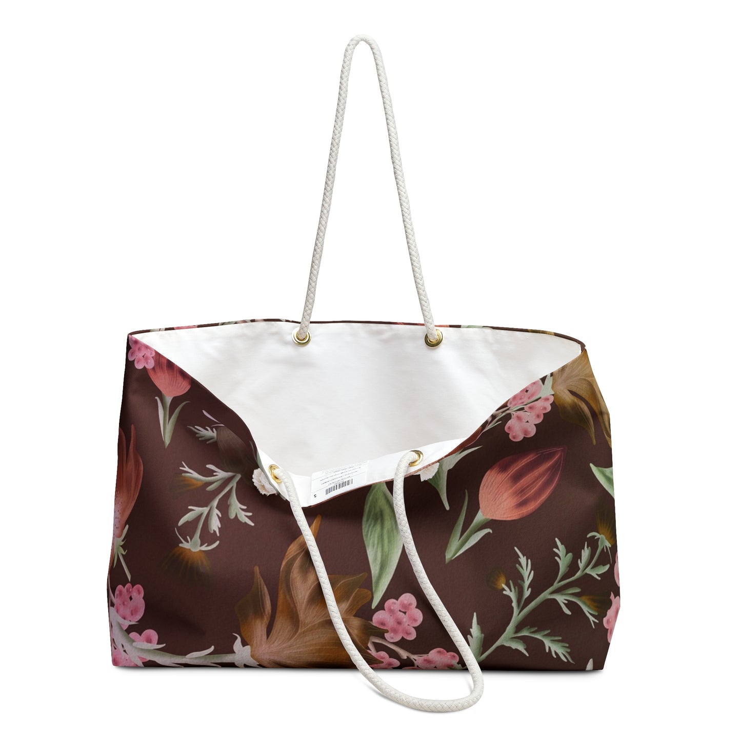 Floral Weekender Bag | Stylish Travel Tote for Weekend Getaways, Beach Days, Picnics, and Gym Sessions - Perfect Gift!