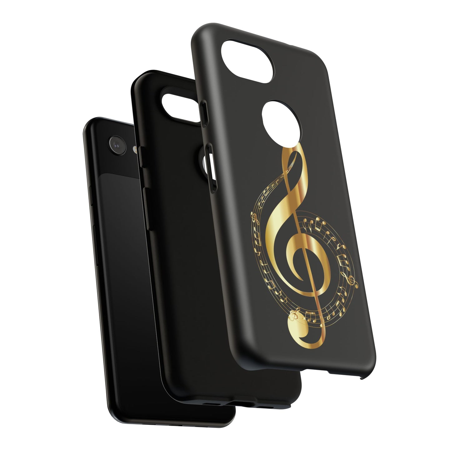 Tough Cases black gold musical Note