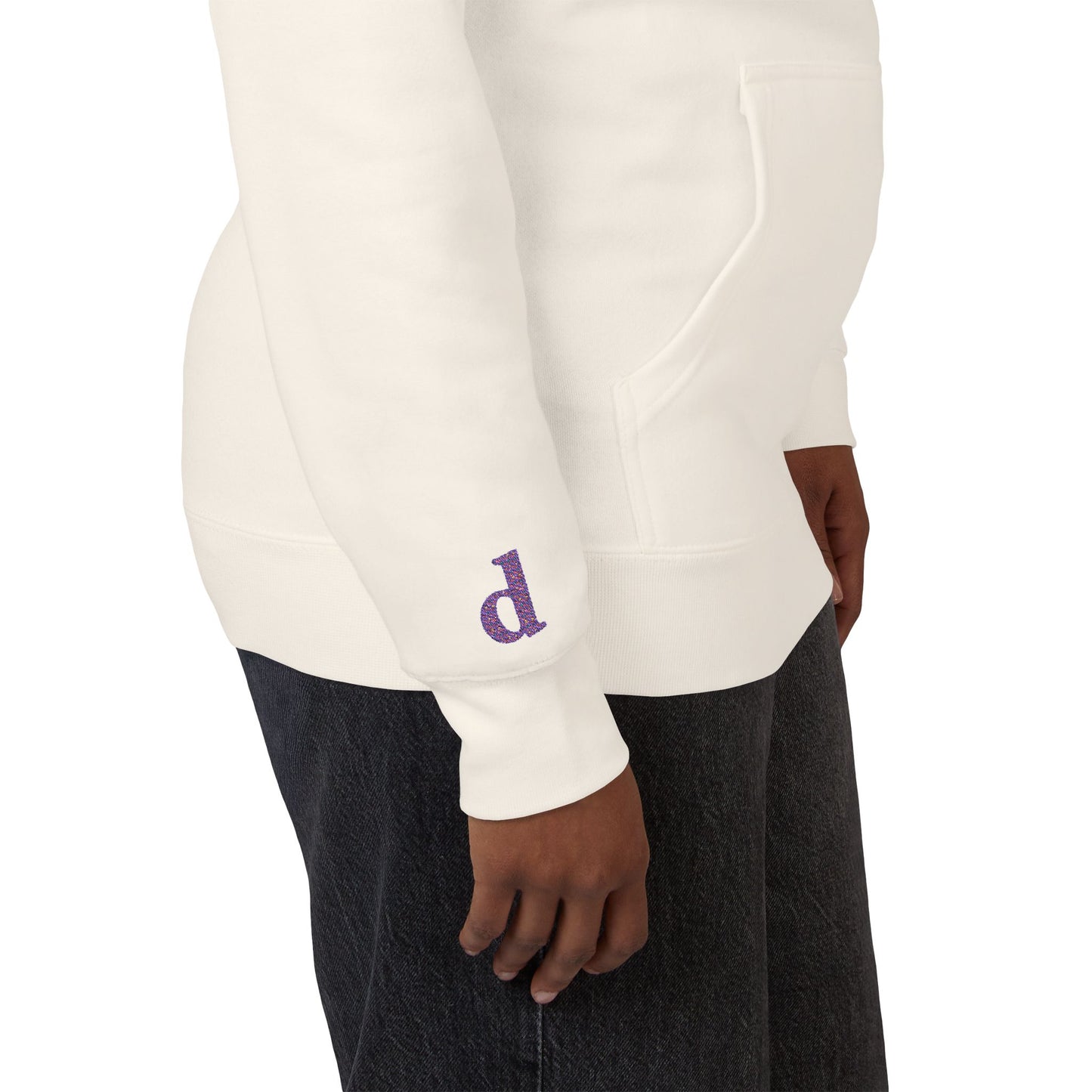 Floral Initial Unisex Fleece Hoodie | Cozy Casual Wear, Gifts for Her, Monogrammed Hooded Sweatshirt, Fall Fashion, Birthday Present