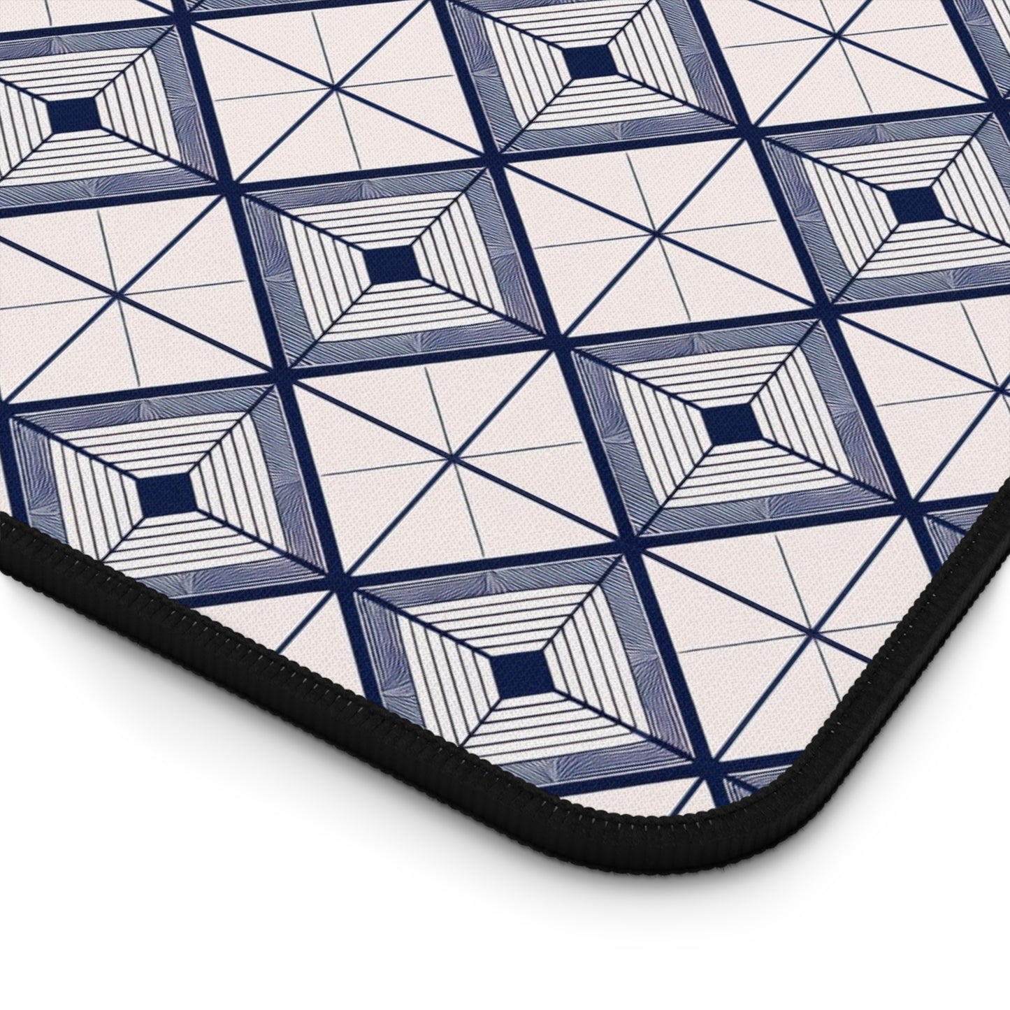 Geometric Desk Mat - Modern Office Accessory for Stylish Workspaces