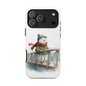 Snowman Phone Case – Winter Holiday Gift, Cute Snowman Design, Winter Accessories, Protective Phone Case, Unique Christmas Present