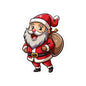 Santa Claus Kiss-Cut Stickers, Fun Holiday Decor, Christmas Gifts, Laptop [...]