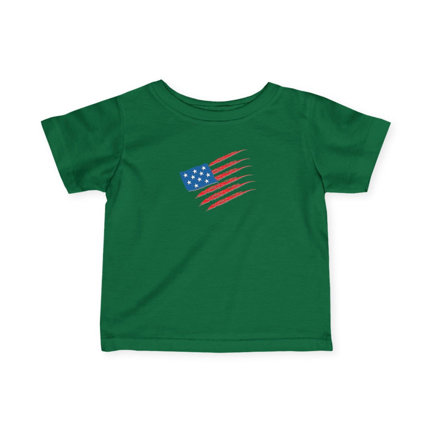 Patriotic Infant Tee - USA Flag Theme, Baby Clothes, Toddler Apparel, 4th of July Outfit, Cute Baby Gift