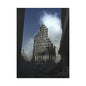 Matte Stretched Canvas - Ruined Cathedral Architectural Print