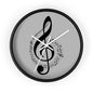 Musical Notes Wall Clock - Perfect for Music Lovers, Home Decor