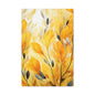 Gorgeous Yellow Matte Canvas Art Print, Stretched, 1.25"