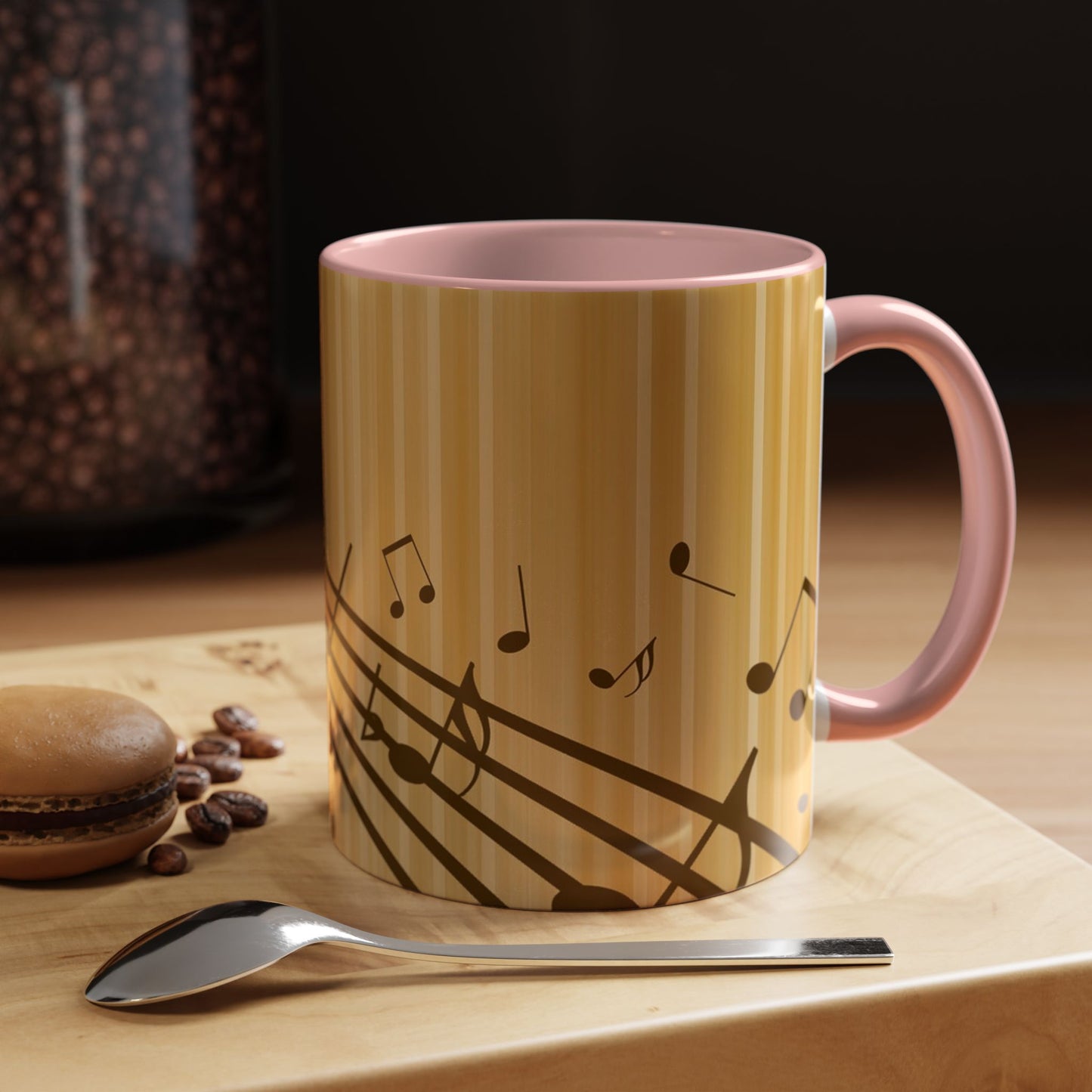 Musical Note Coffee Mug - Perfect Gift for Musicians, Coffee Lovers, Music Teachers, Birthdays, Housewarming
