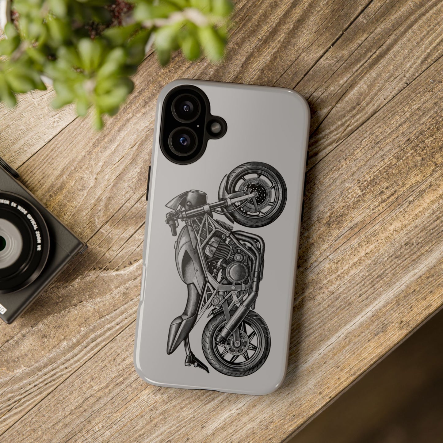 Motorcycle Phone Case - Tough Cases - Biker Gift, Motorcycle Lover, Custom Phone Cover, Unique Biker Accessory