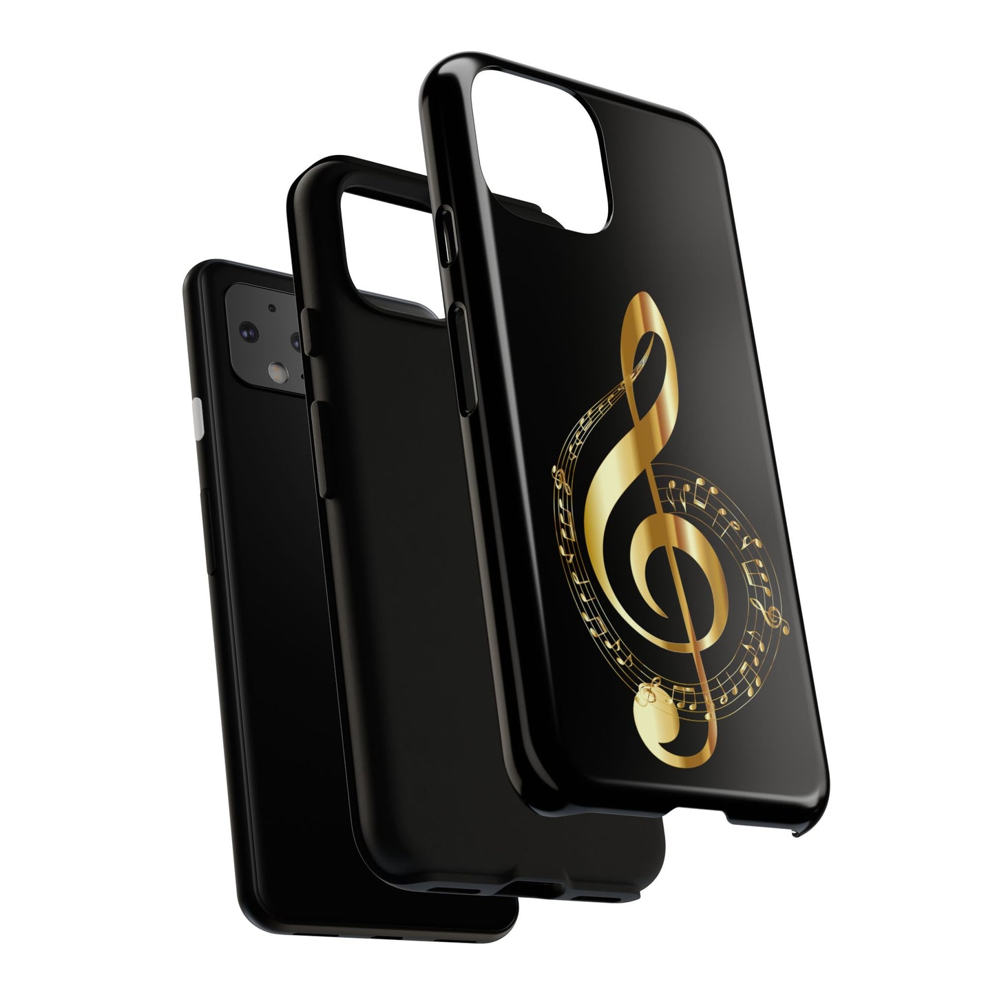 Tough Cases black gold musical Note