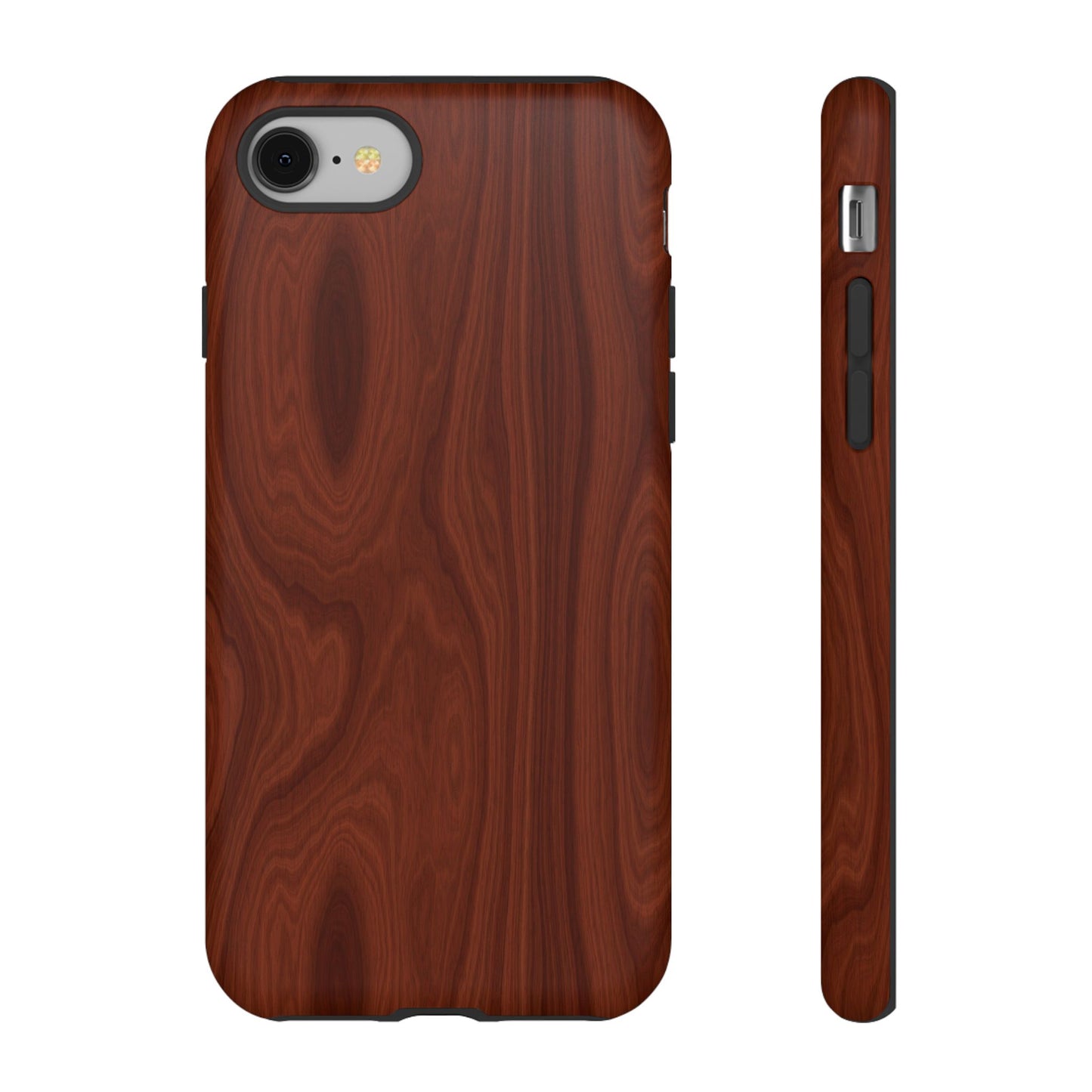 Wood Grain Phone Case, Stylish Tough Cases, Nature-Inspired Protective Cover, Unique Gifts for Him and Her, Eco-Friendly Tech Accessory