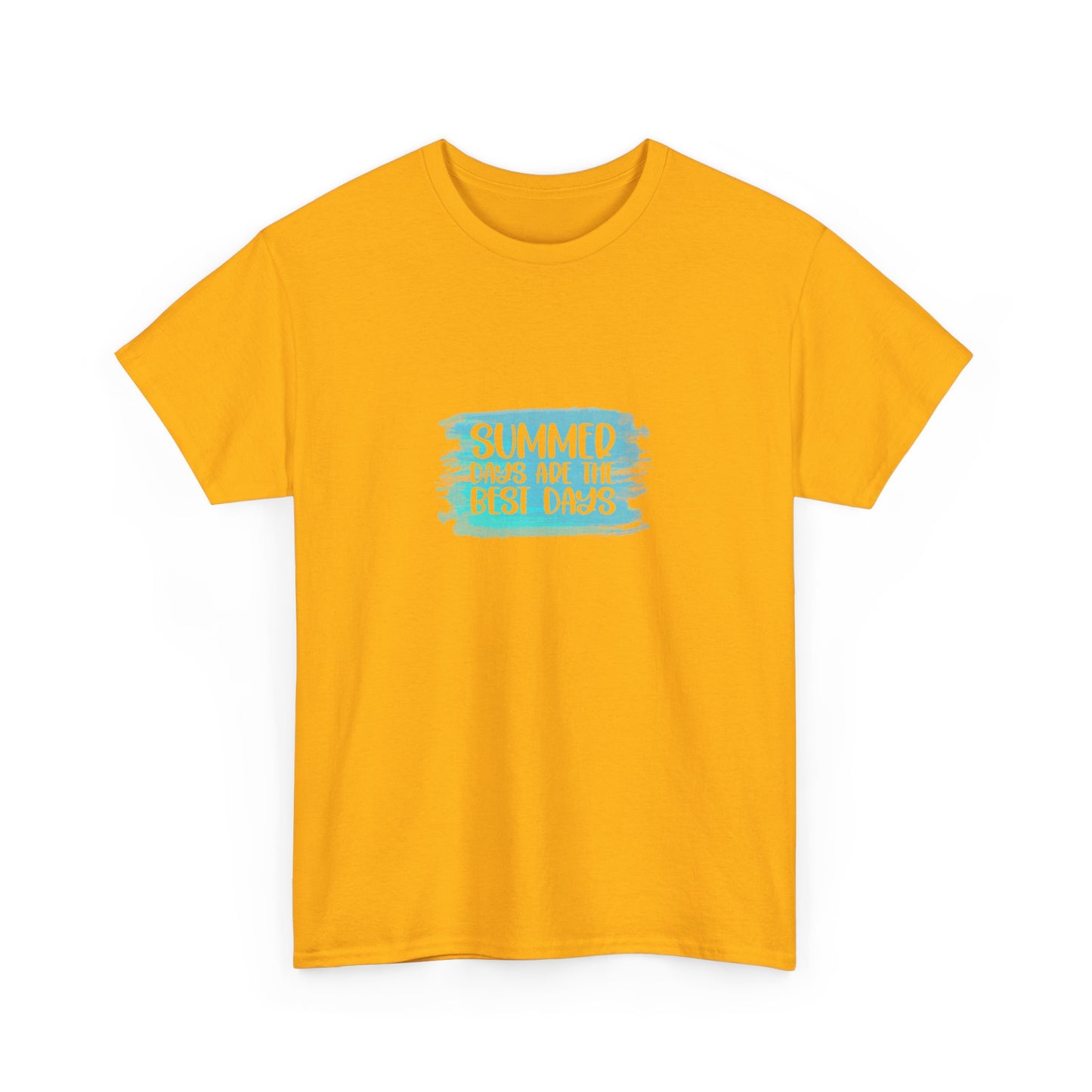 Summer Vibes Unisex Heavy Cotton Tee, Casual Wear, Graphic Tee, Gift for Friends, Festival Clothing, Summer Celebration