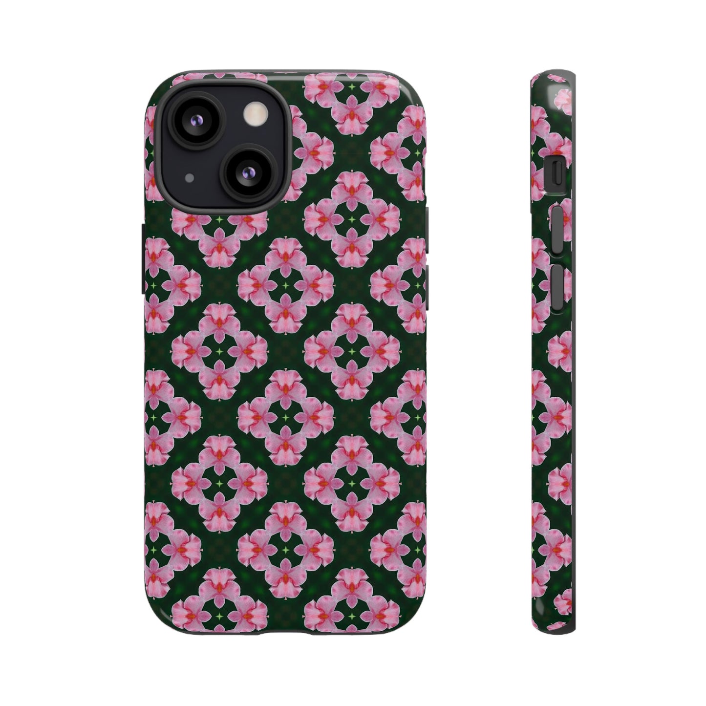 Tough Cases - Floral Phone Case, Stylish Protective Cover for Women, Gift Idea for Birthdays, Unique Floral Design, Trendy Tech Accessory