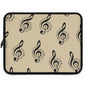 Musical Notes Laptop Sleeve – Stylish Protection for Music Lovers