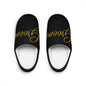 Men's Cozy Indoor Slippers | Relaxing Home Footwear, Gift for Him, Black Slippers, Comfortable Slippers, House Slippers