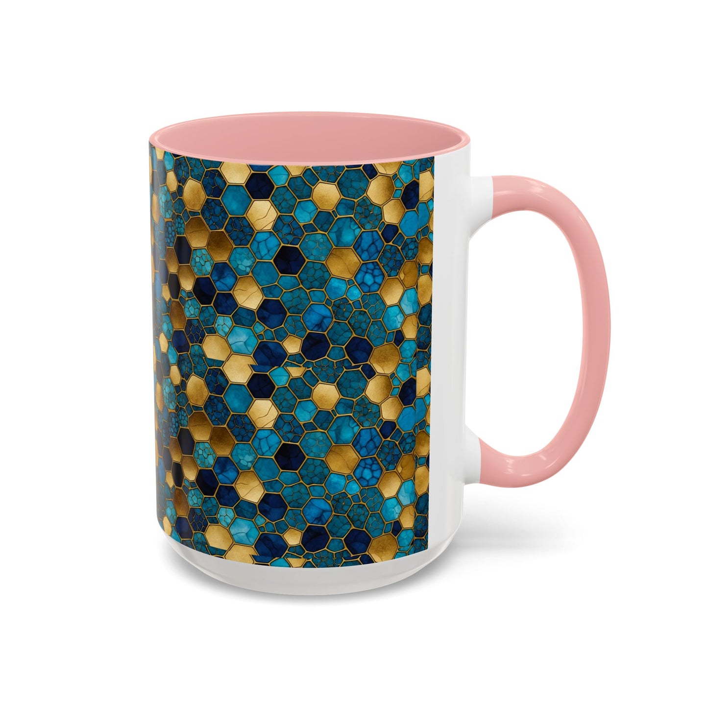 Textured Geometric Accent Coffee Mug, Unique Coffee Cup, Home Decor, Gift for Coffee Lovers, Modern Kitchenware