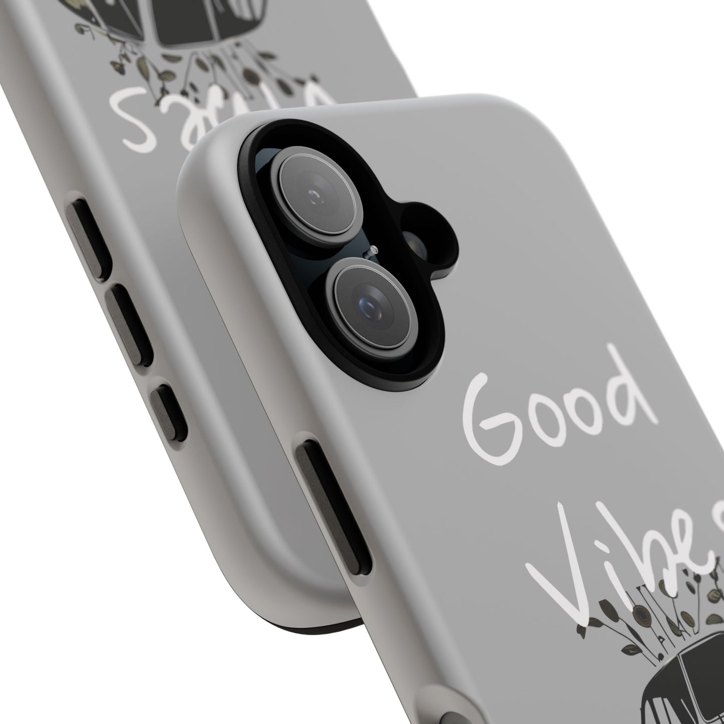 Floral Phone Case | Good Vibes, Phone Accessories, Gift for Her, Trendy Tech, Summer Vibes, Birthday Gift