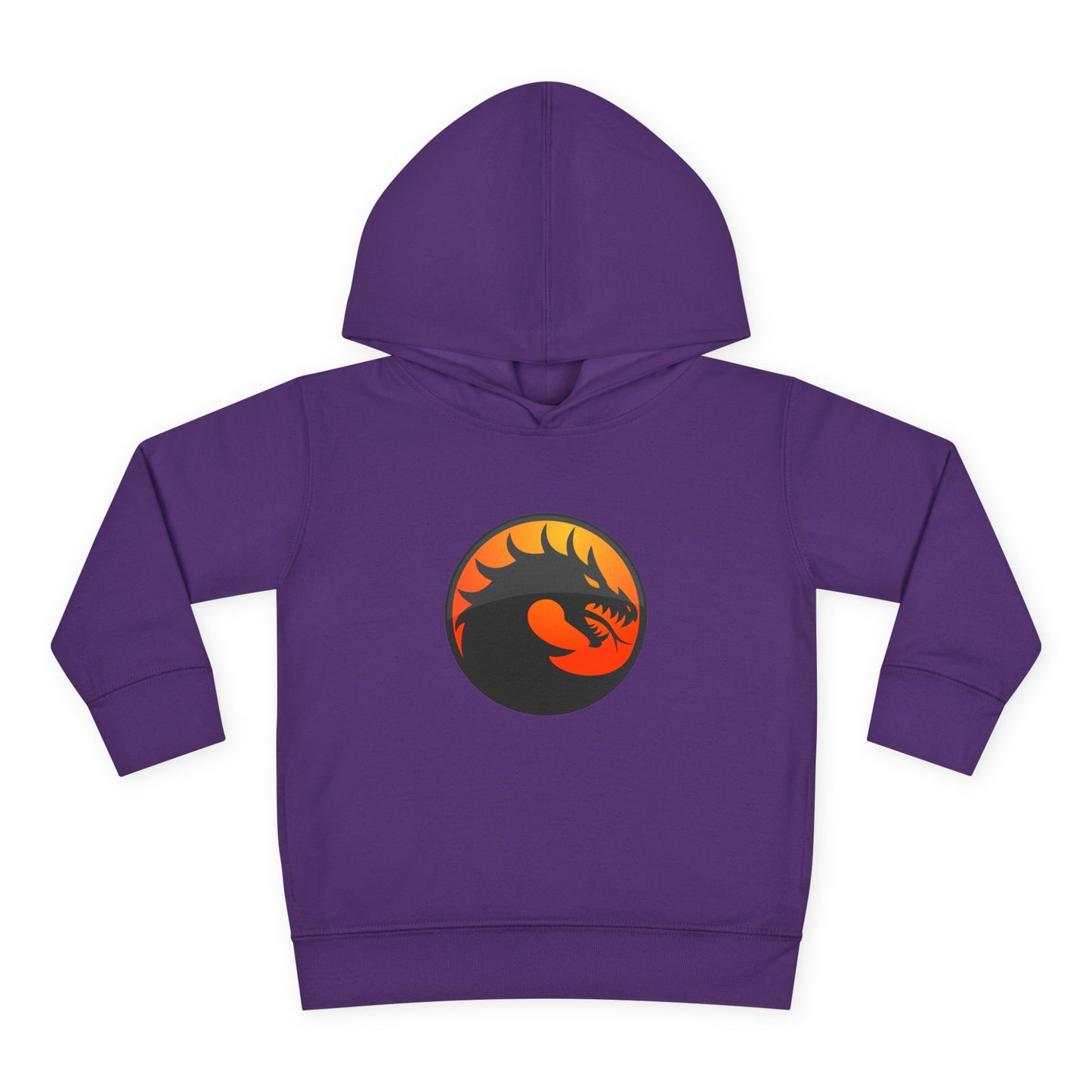 Toddler Fleece Hoodie with Dragon Design, Cozy Kids Pullover, Perfect for Playtime, Birthday Gift, Halloween Costume, Dragon Lover Apparel