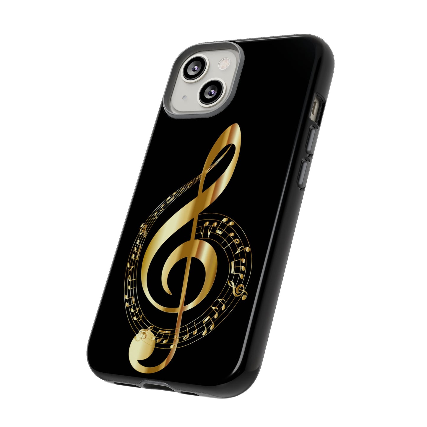 Tough Cases black gold musical Note