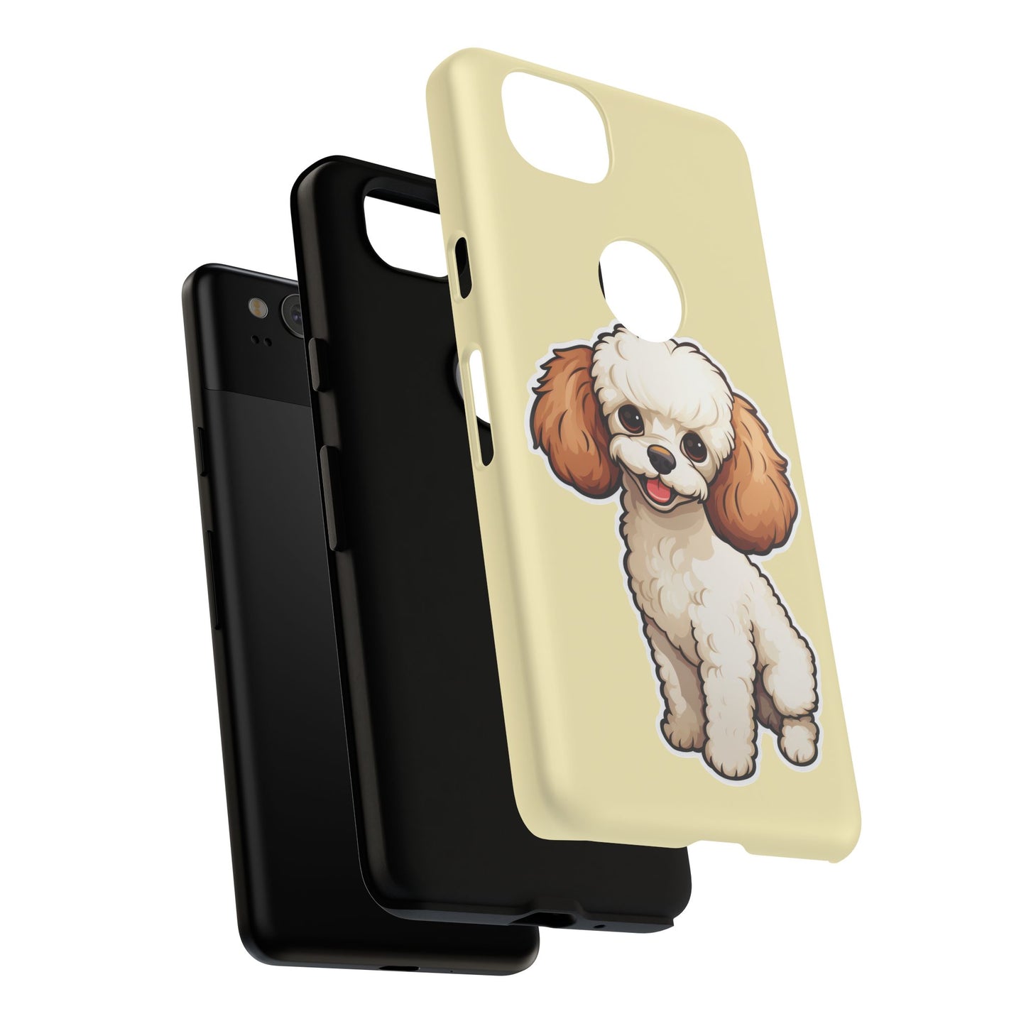 Cute Dog Phone Case, Pet Lover Gift, Custom Phone Cover, Cartoon Dog Case, Durable Phone Accessory