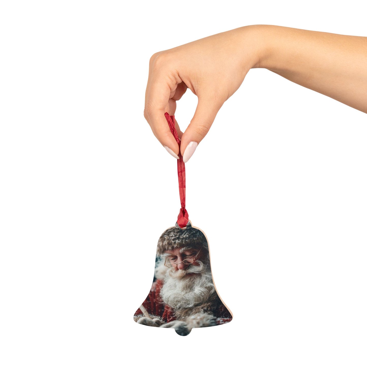 Wooden Ornaments - Santa