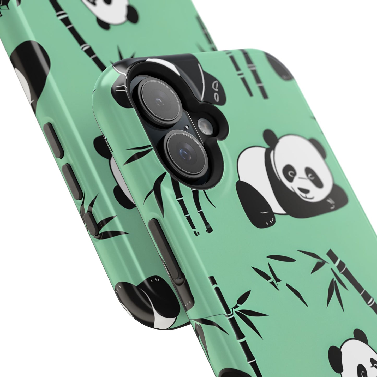 Panda Bamboo Magnetic Impact-Resistant Phone Case