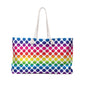 Vibrant Weekender Bag | Rainbow Dots Travel Tote, Fun Beach Bag, Gym Carryall, Stylish Overnight Bag, Colorful Weekend Escape