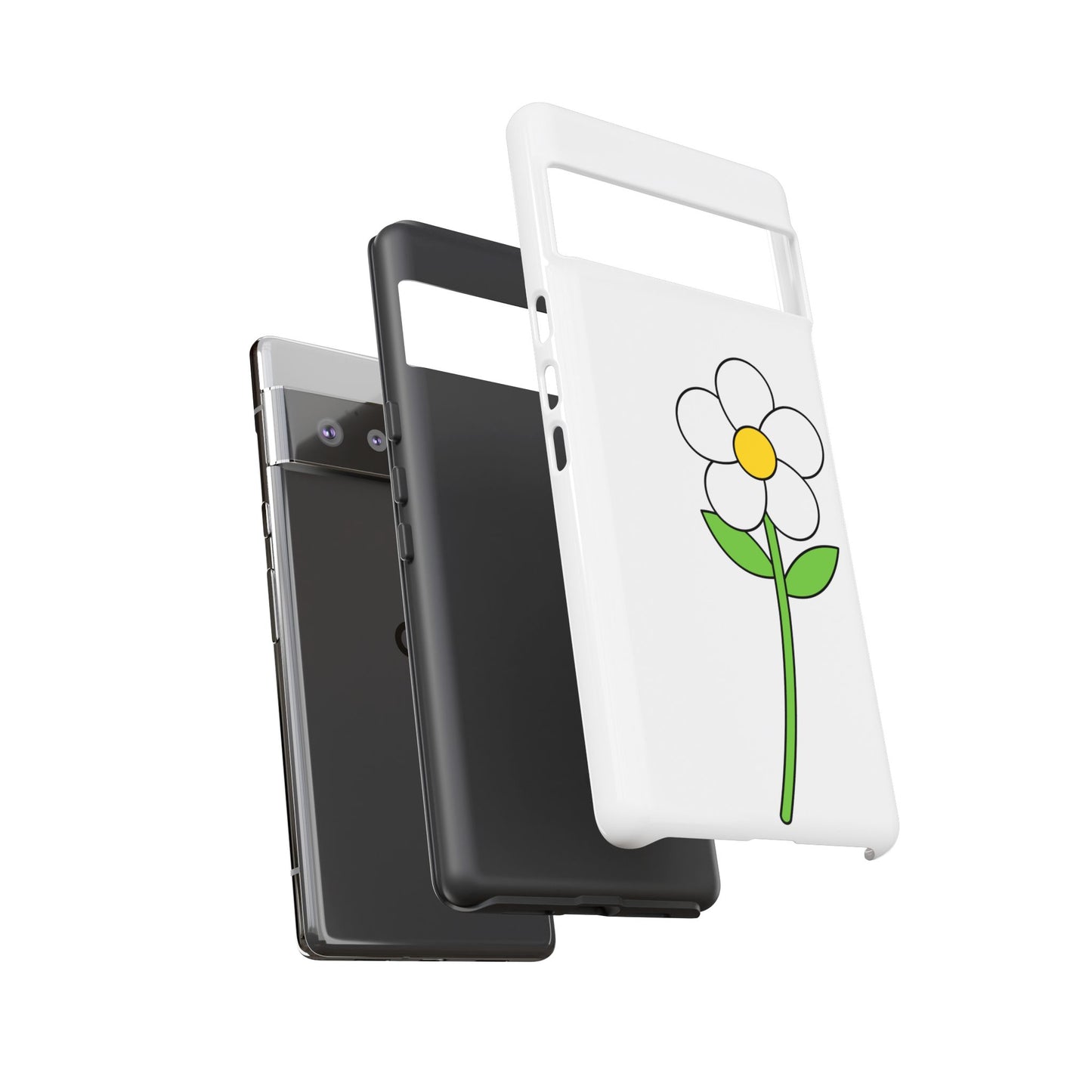 Floral Phone Case, Tough Cases with Flower Design, Cute Phone Accessory, Gifts for Her, Spring Decor, Unique Phone Cases