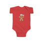 Cute Gingerbread Holiday Infant Bodysuit - Baby Shower Gift, Christmas Outfit, Winter Fashion, Baby Remembrance
