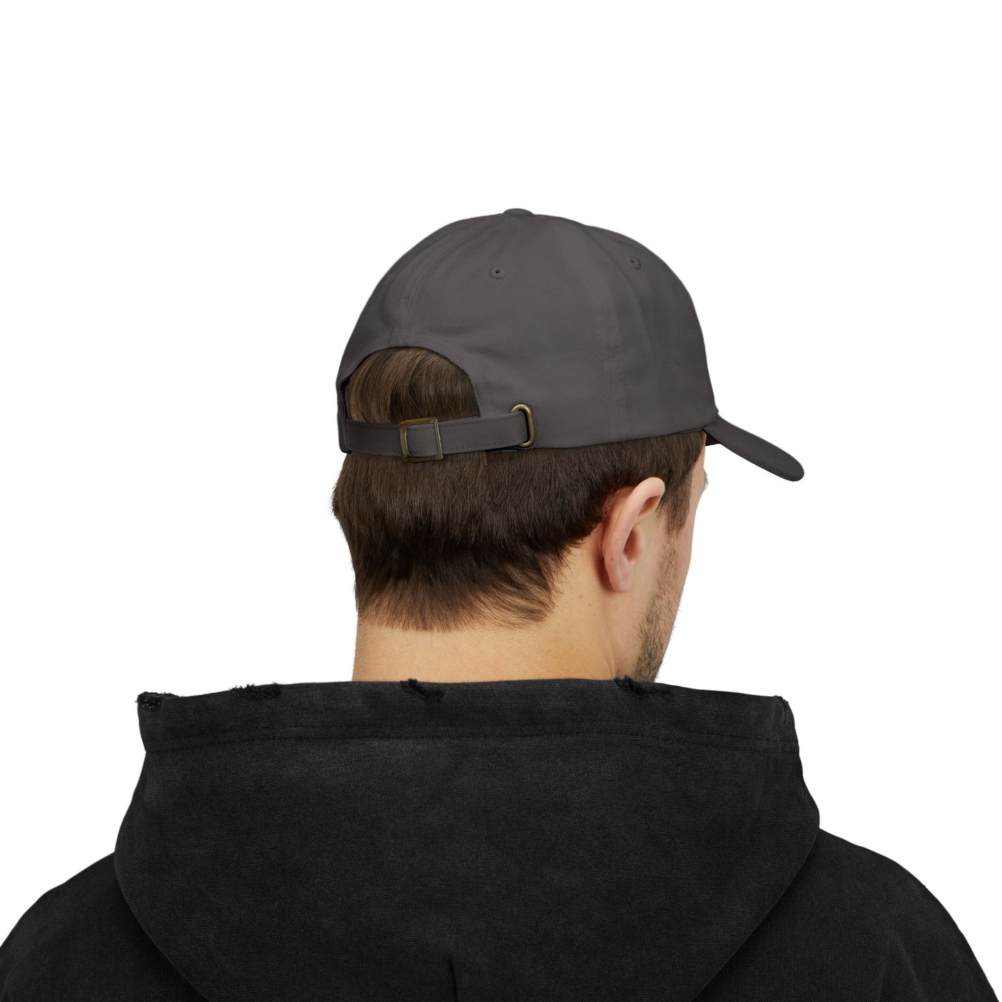 White Embroidered Classic Dad Cap - Casual Vintage Style, Perfect Gift for Father's Day, Summer Outings, Everyday Wear, Trendy Accessory