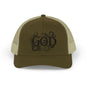 Divine Faith Snapback Trucker Cap - Spiritual Fashion, God Theme hat, Outdoor Style, Gift for Believers, Casual Wear