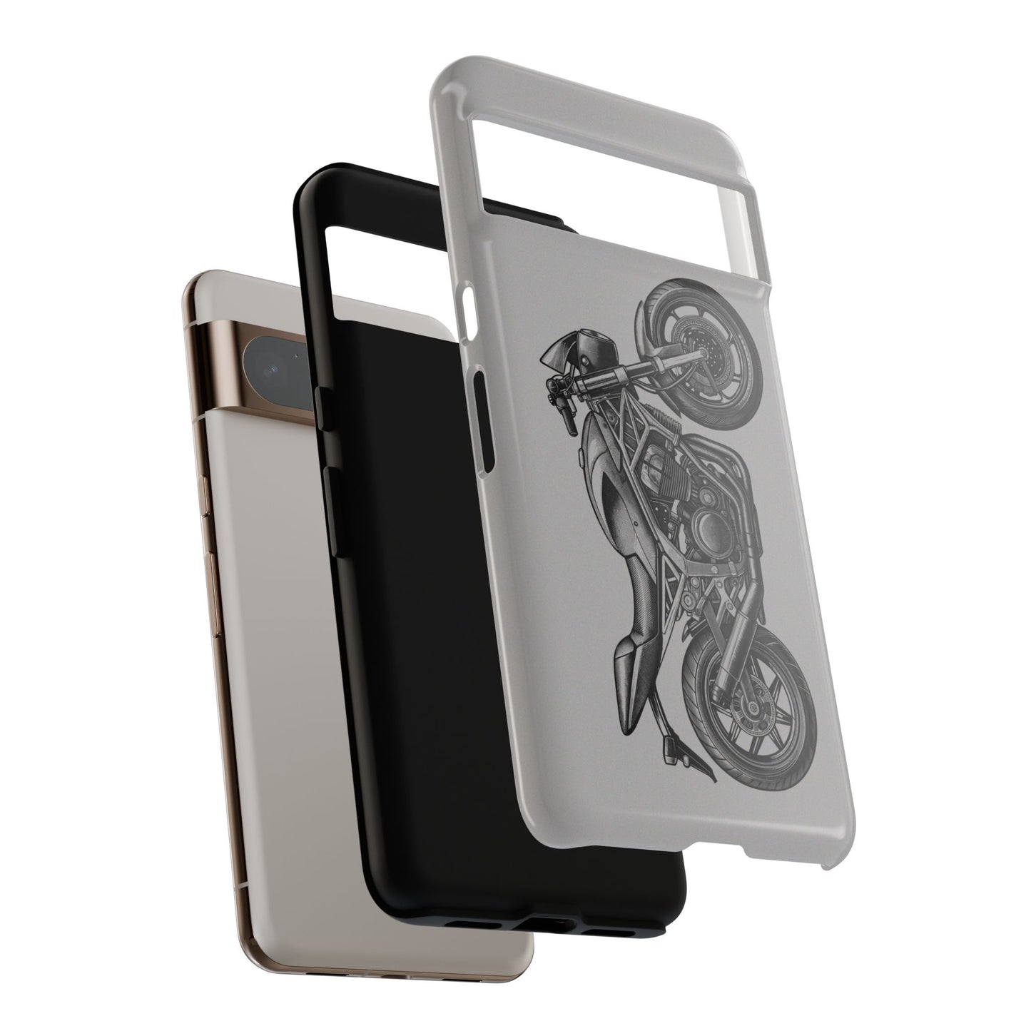 Motorcycle Phone Case - Tough Cases - Biker Gift, Motorcycle Lover, Custom Phone Cover, Unique Biker Accessory