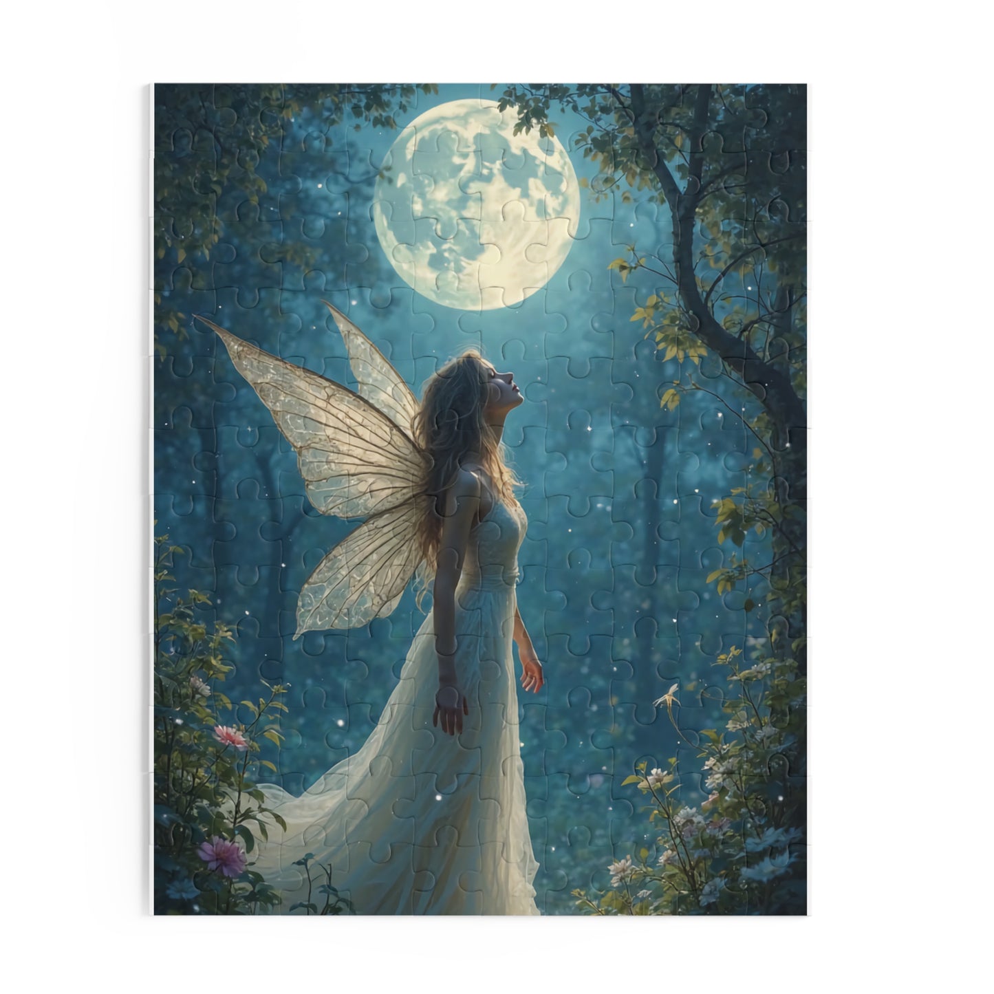 Fairy Moonlight Puzzle - Enchanting 120/252/500-Piece Jigsaw, Magical Decor, Perfect Gift for Fantasy Lovers, Relaxing Activity, [...]