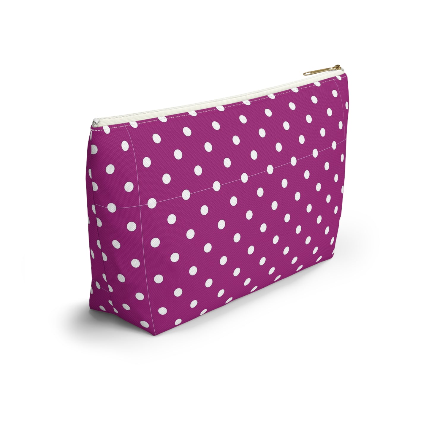 Polka Dot Accessory Pouch, Makeup Bag, Pencil Case, Travel Organizer, Gift for Her, Cute Storage