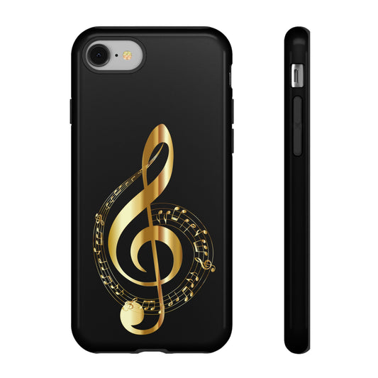 Tough Cases black gold musical Note
