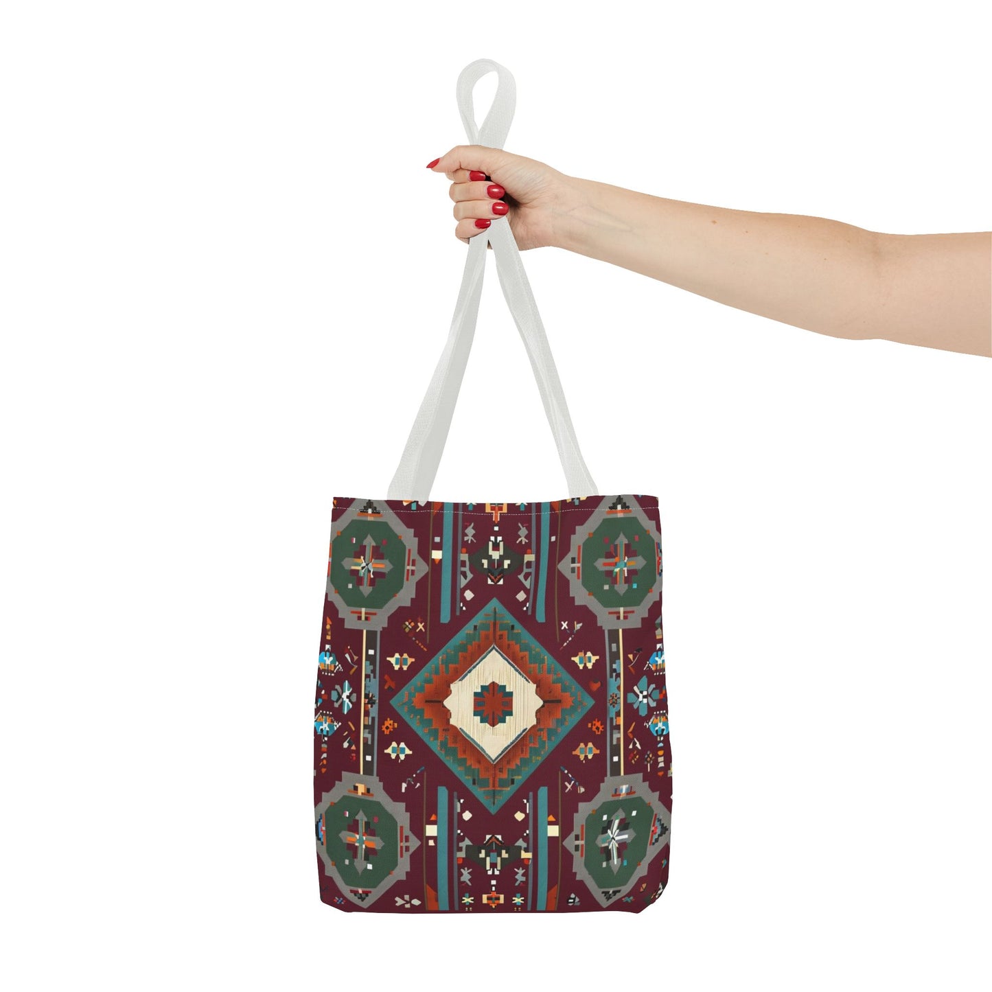 Bohemian Tote Bag, Stylish Reusable Shopping Bag