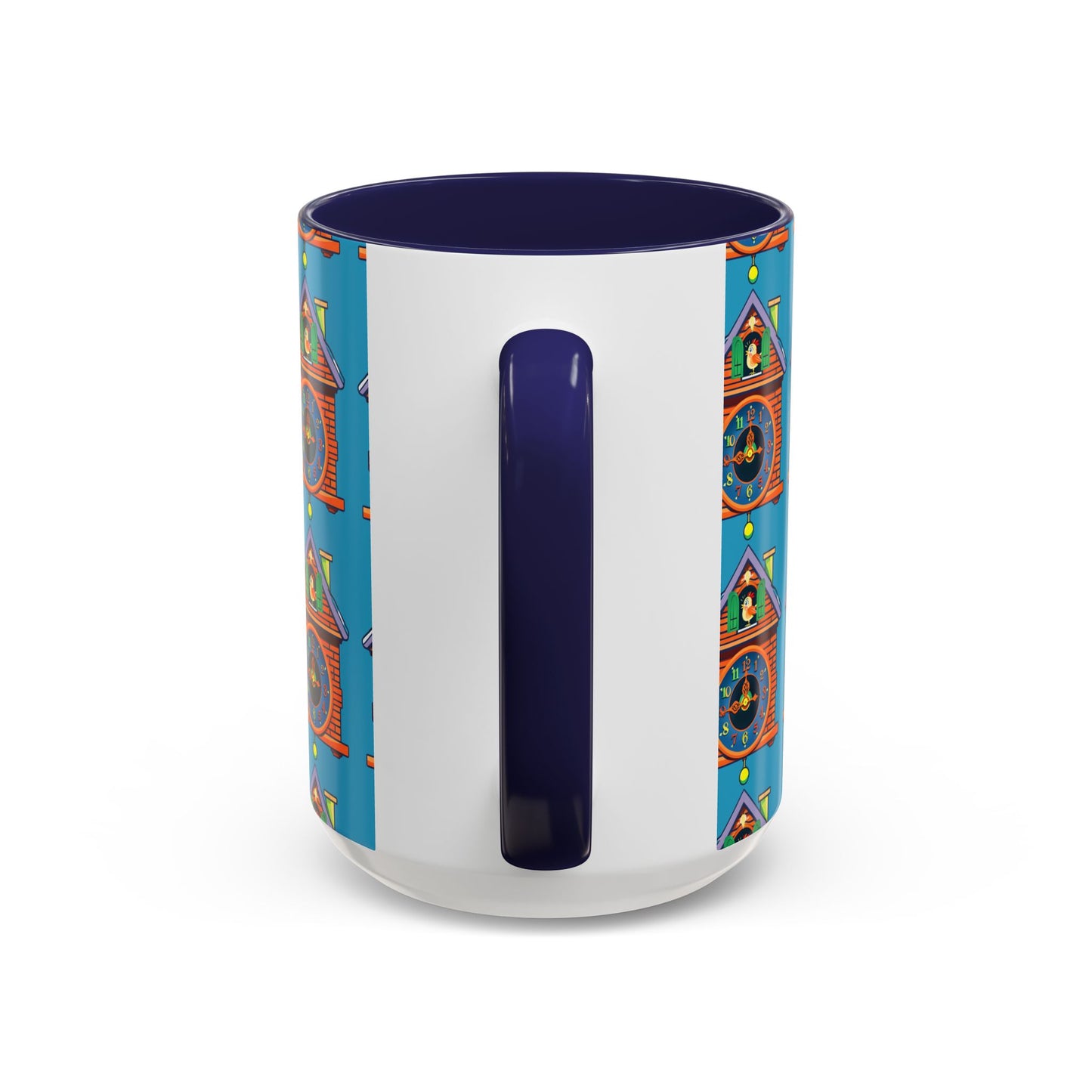 Whimsical Clock House Coffee Mug Unique Gift for Home Decor